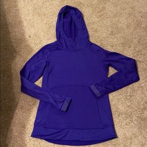 Athlete purple/blue hoodie